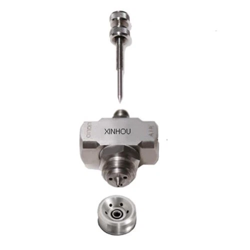 রাউন্ড স্প্রে এক্সটার্নাল-মিক্স এয়ার অ্যাটমাইজিং নজল