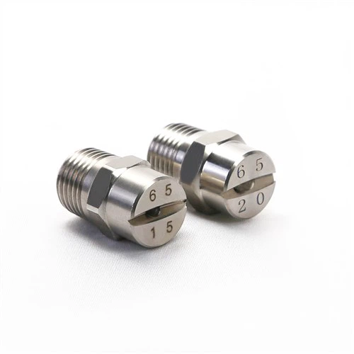 Stainless Steel Vee jet Flat Fan Spray Nozzles